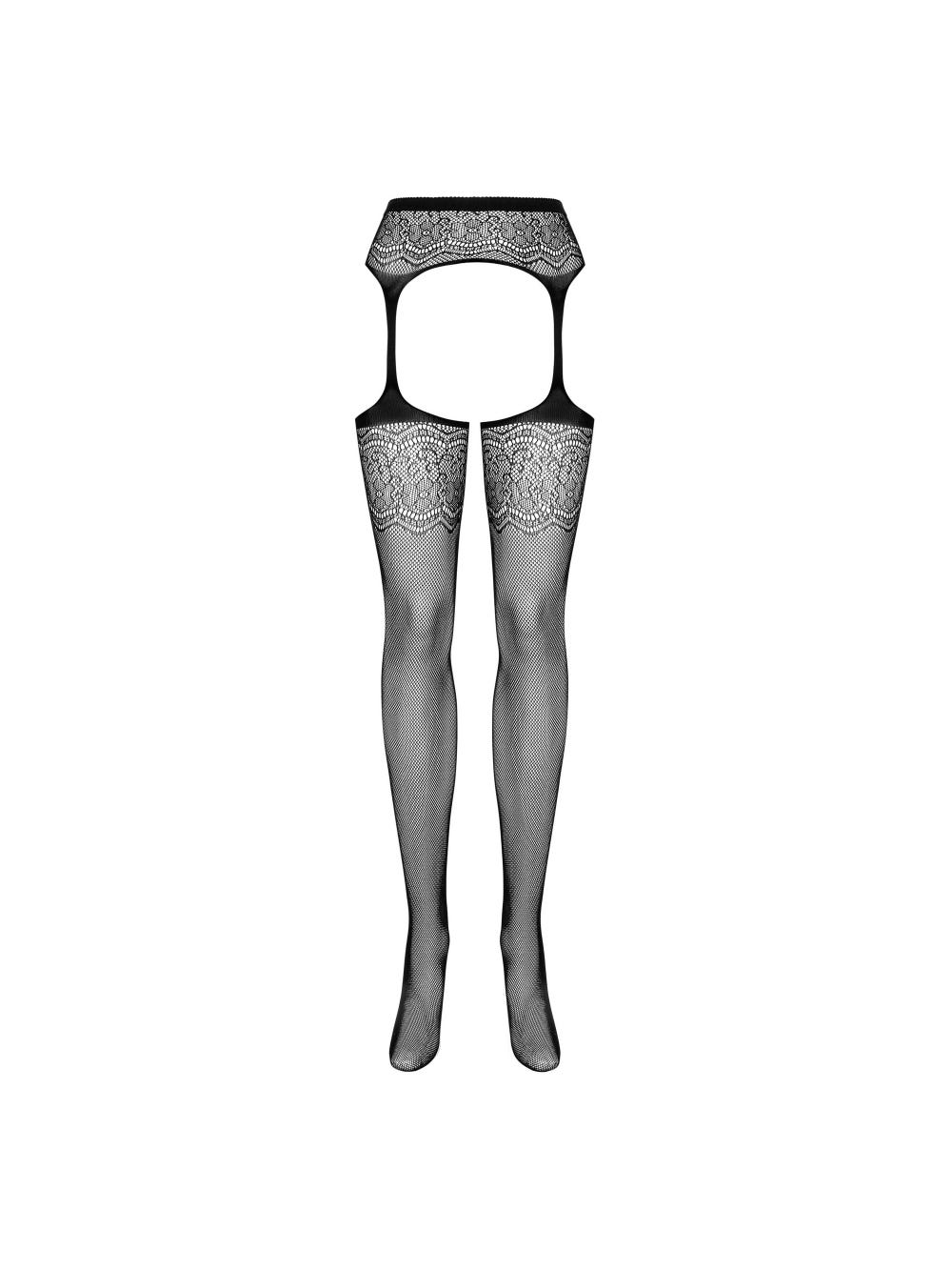 Bas porte-jarretelles S207 noir
