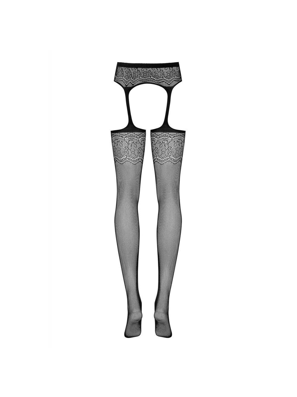 Bas porte-jarretelles S207 noir