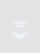 Ensemble 2 pièces ouvert Heavenlly blanc
