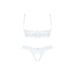 Ensemble 2 pièces ouvert Heavenlly blanc