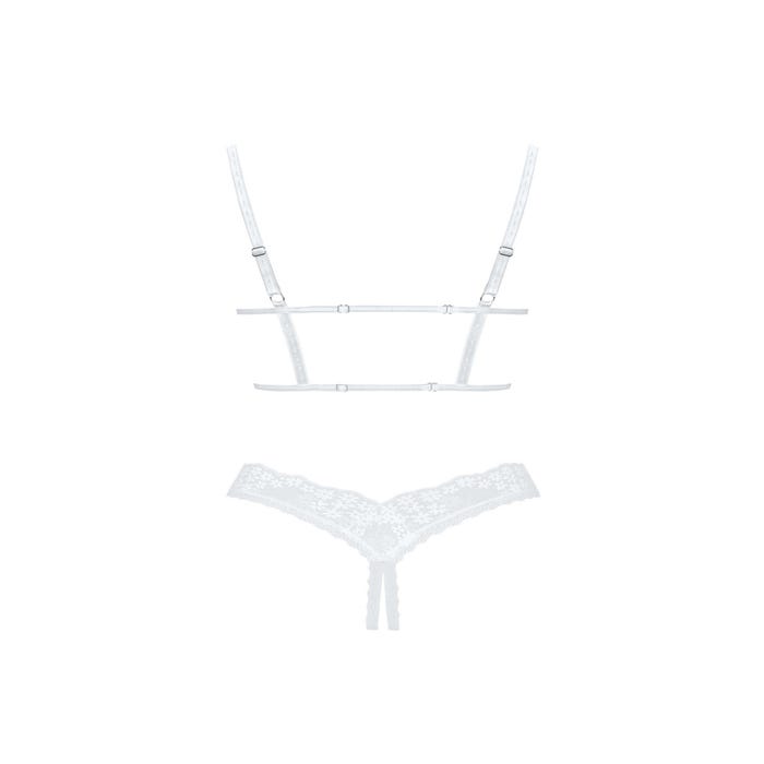 Ensemble 2 pièces ouvert Heavenlly blanc