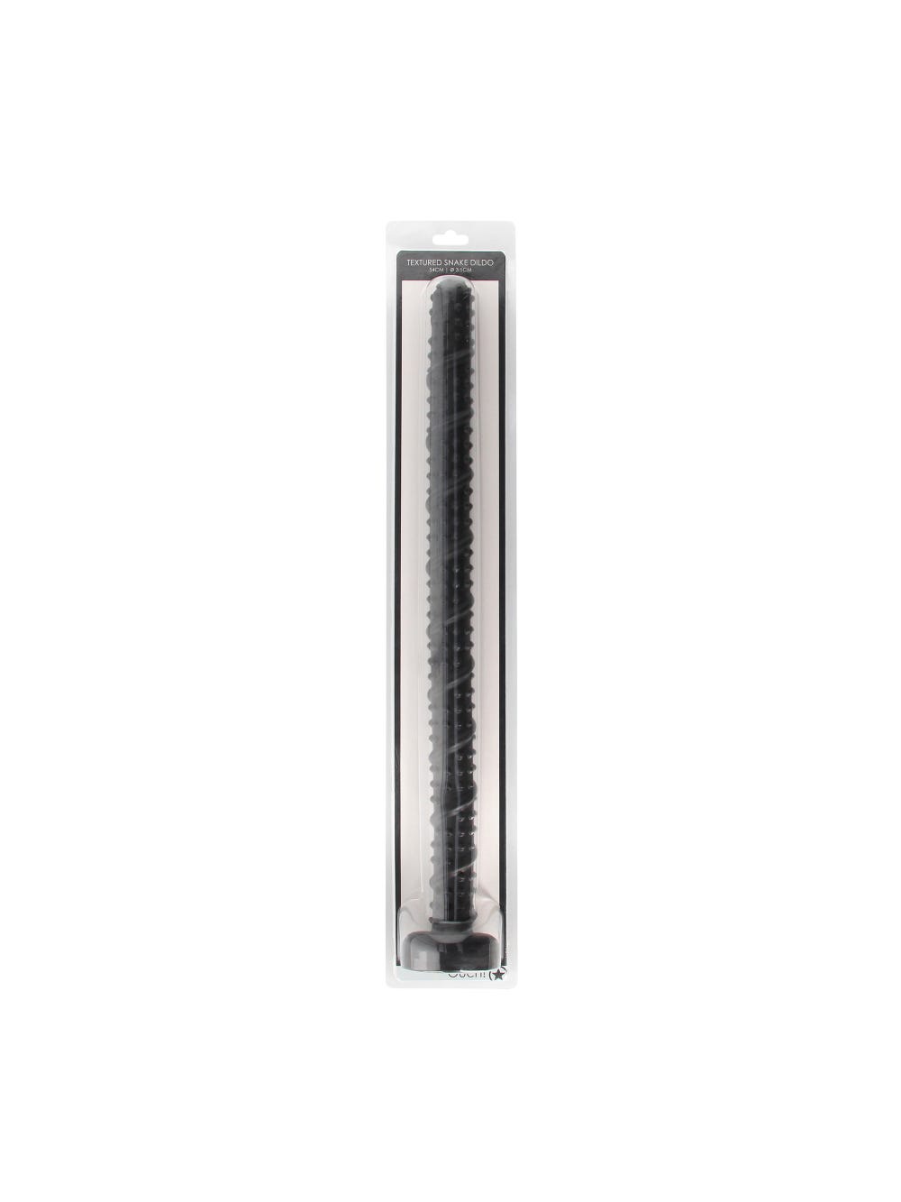 Dildo anal Ass Snake Textured 55 cm