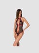 Body string Satara noir & rouge