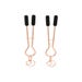 Pinces à tétons Rose Gold Bondage Boutique