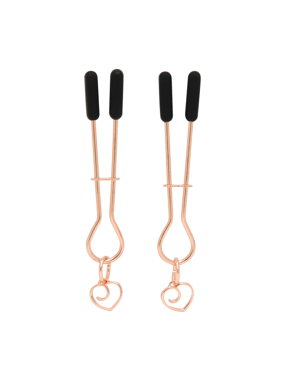 Pinces à tétons Rose Gold Bondage Boutique main product photo