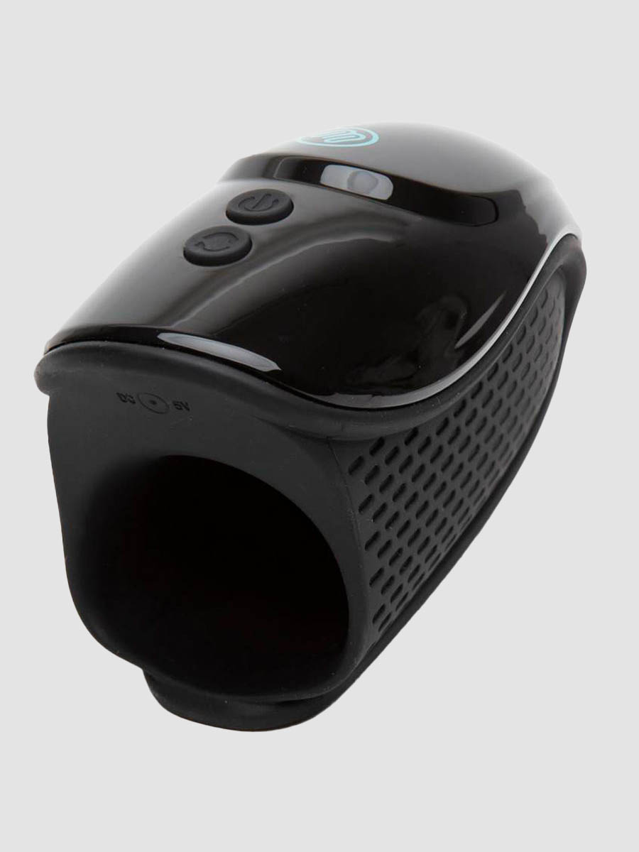 Masturbateur mini à pulsations chauffant Blowmotion main product photo