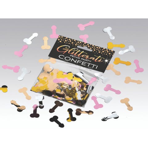 Confettis pénis Glitterati