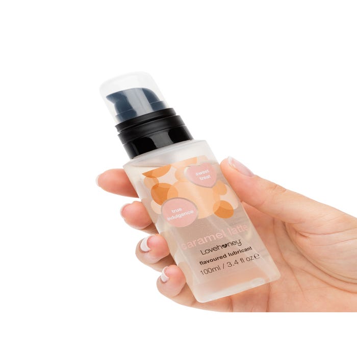 Lubrifiant eau comestible latte caramel 100 ml