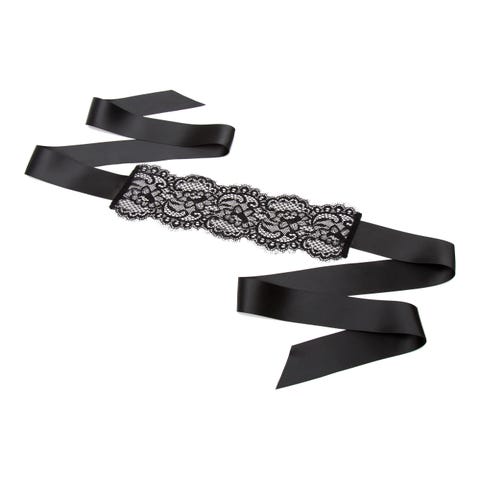Masque dentelle noire Bondage Boutique