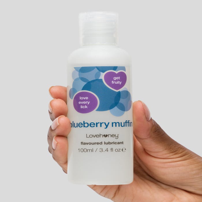 Lubrifiant eau comestible muffin myrtille 100 ml