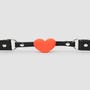 Bâillon boule coeur Bondage Boutique