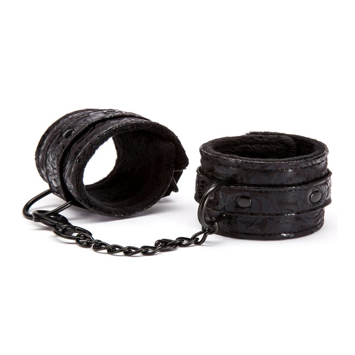 Menottes poignets Black Rose