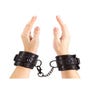 Menottes poignets Black Rose