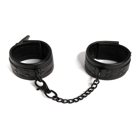 Menottes poignets similicuir Bondage Boutique