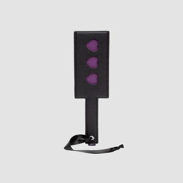 Paddle similicuir Purple Hearts