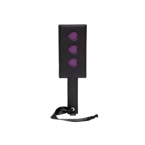 Paddle similicuir Purple Hearts