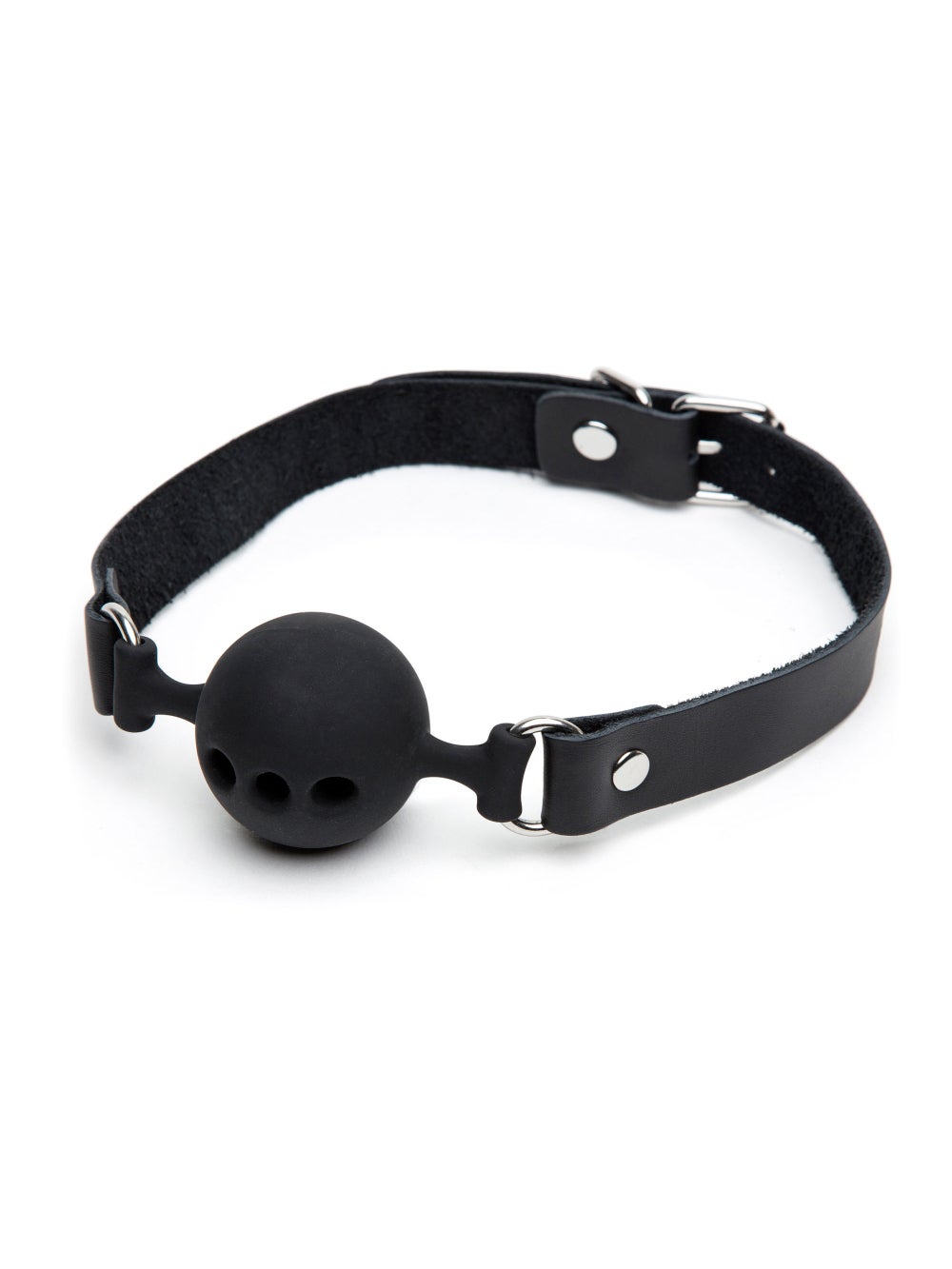 Bâillon boule respirant silicone medium Bondage Boutique 2