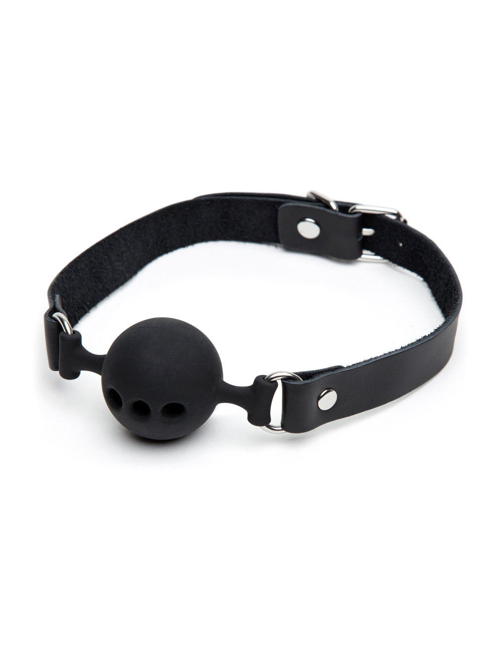 Bâillon boule respirant silicone medium Bondage Boutique main product photo