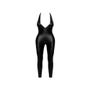Combinaison dos nu wetlook noir