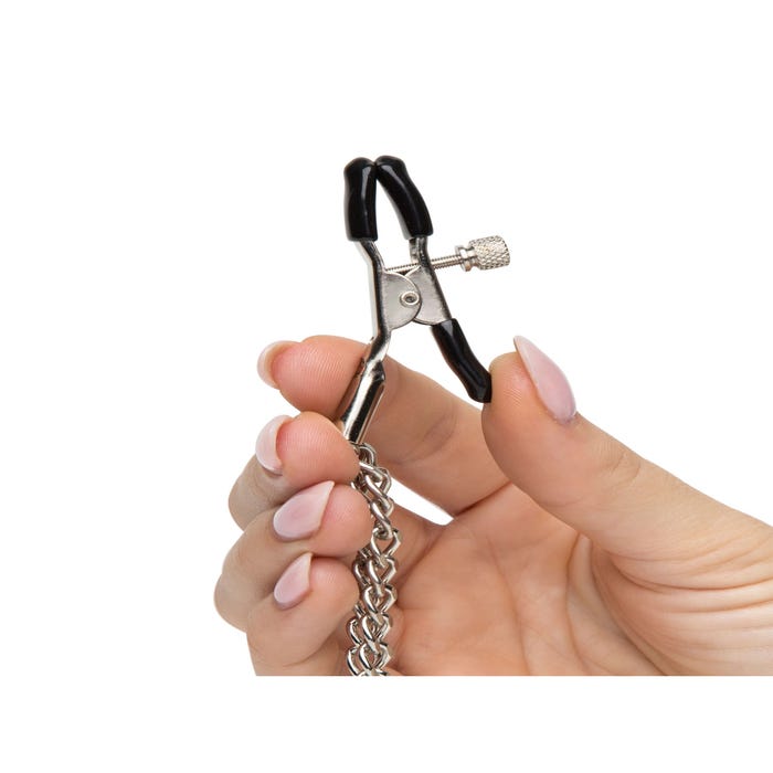 Collier avec pinces à tétons BASICS