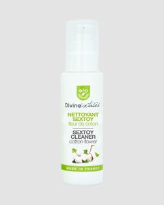 Nettoyant sextoy fleur de coton bio 100 ml