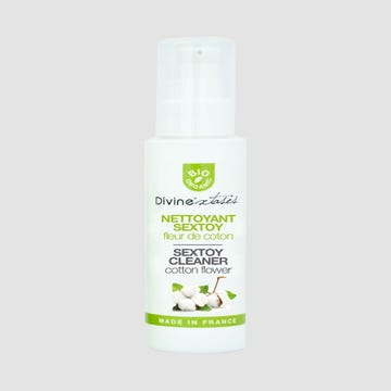 Nettoyant sextoy fleur de coton bio 100 ml