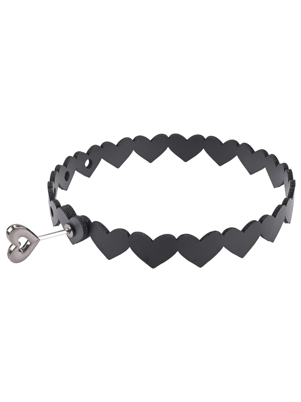 Collier choker BDSM Heart main product photo