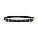Collier choker BDSM Double Buckle