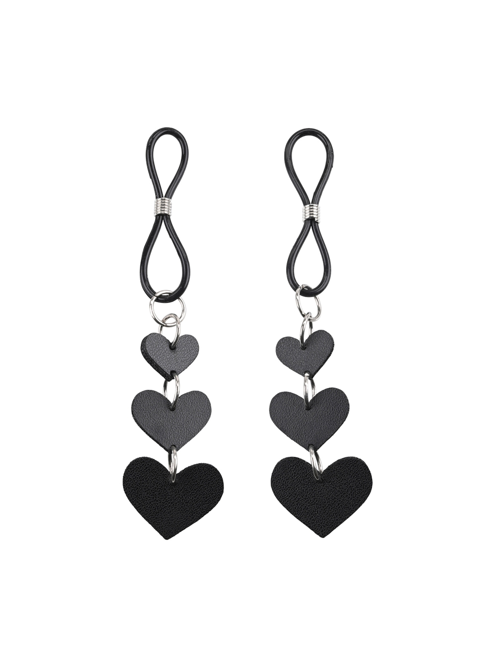 Pinces à tétons bijoux Heart