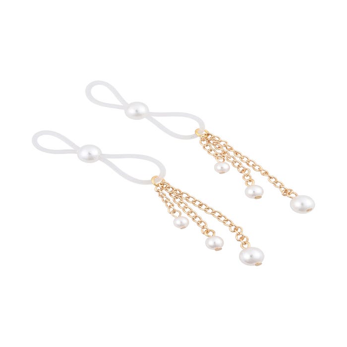 Pinces à tétons bijoux Pearl
