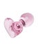 Plug anal en verre Sensual Glass coeur small