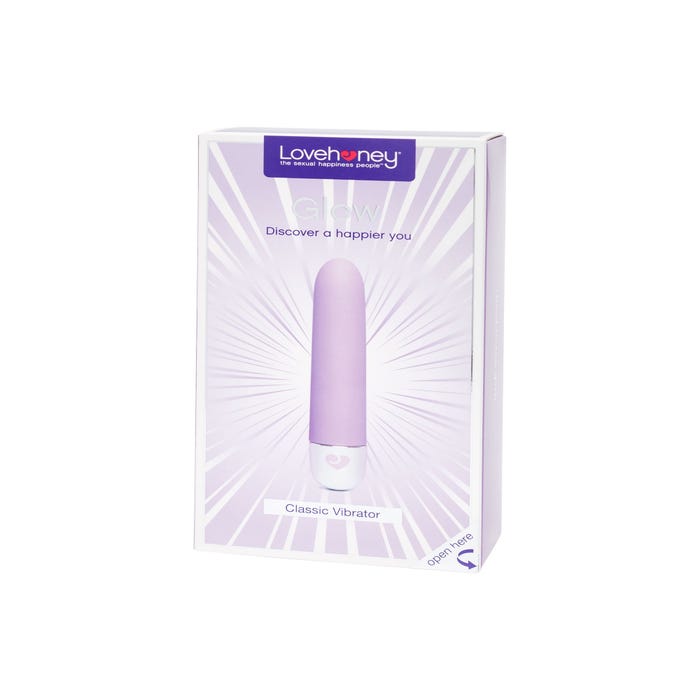 Vibromasseur mini silicone Glow