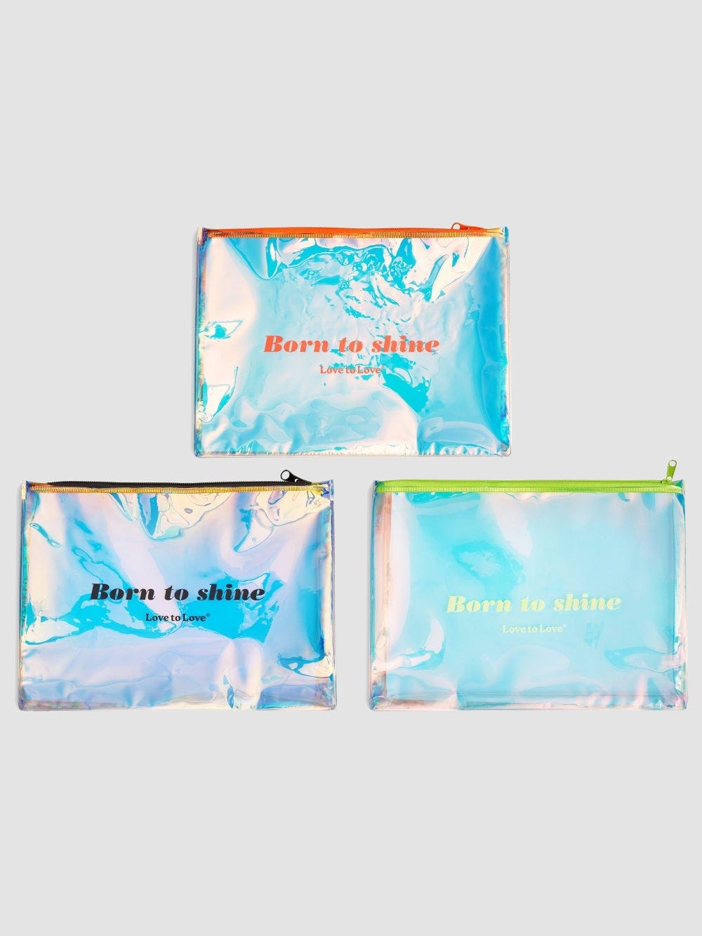 Pochette holographique Born to Shine