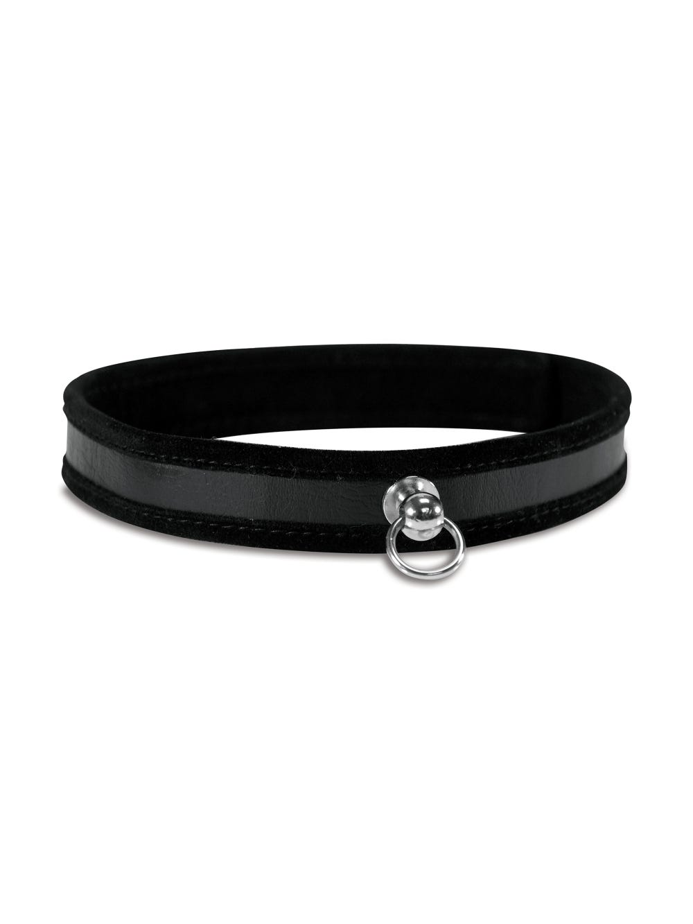 Collier choker BDSM Black main product photo
