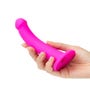 Dildo ventouse silicone 15,2 cm Curved