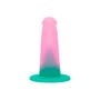 Dildo ventouse silicone Superstar rose