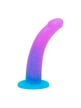 Dildo ventouse silicone Superstar violet