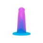 Dildo ventouse silicone Superstar violet