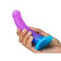 Dildo ventouse silicone Superstar violet