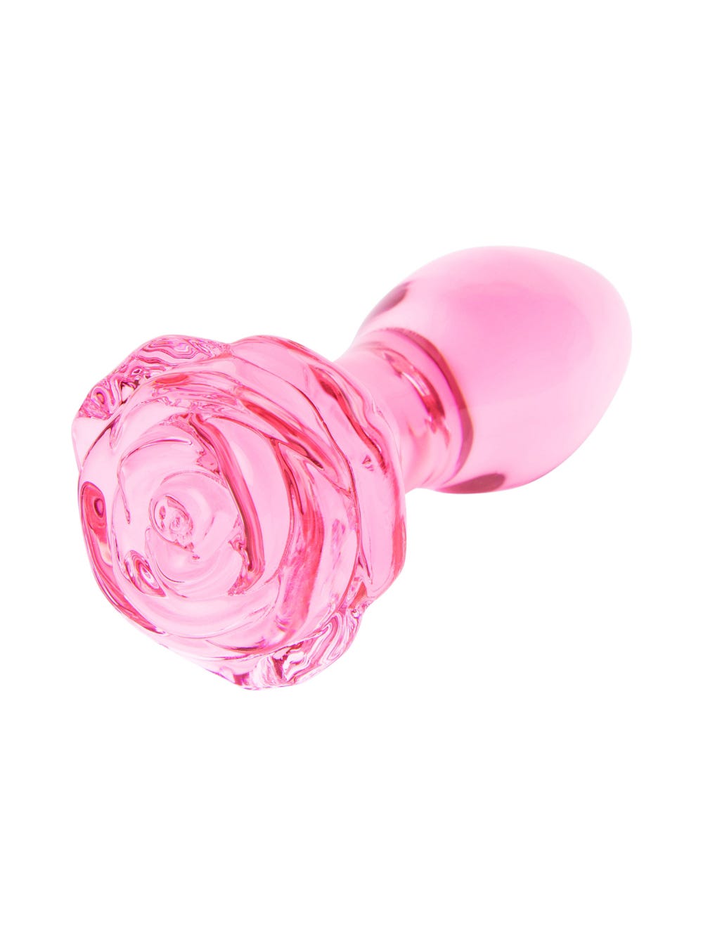 Plug anal en verre Full Bloom Rose medium main product photo
