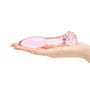 Plug anal en verre Full Bloom Rose medium