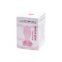 Plug anal en verre Full Bloom Rose medium