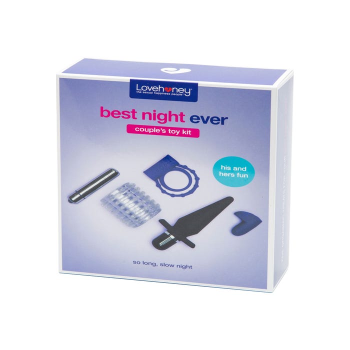 Kit pour couple Best Night Ever 5 pièces