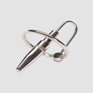 Plug à urètre et anneau pour gland Deluxe DOMINIX
