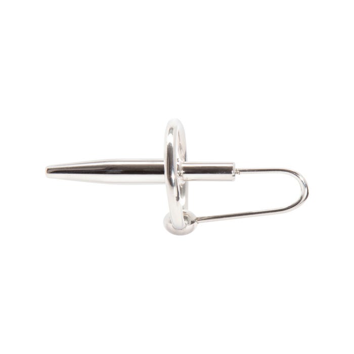 Plug à urètre et anneau pour gland Deluxe DOMINIX
