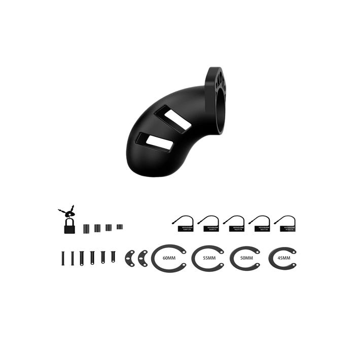 Cage de chasteté silicone ballsplitter ManCage N°20