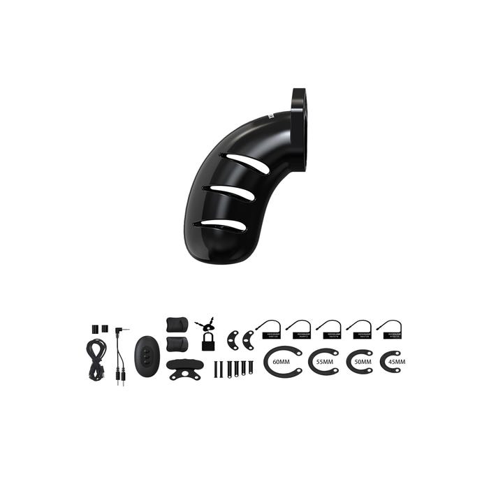 Cage de chasteté e-stim ManCage N°22