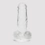 Gode ventouse transparent 17,8 cm Enjoy