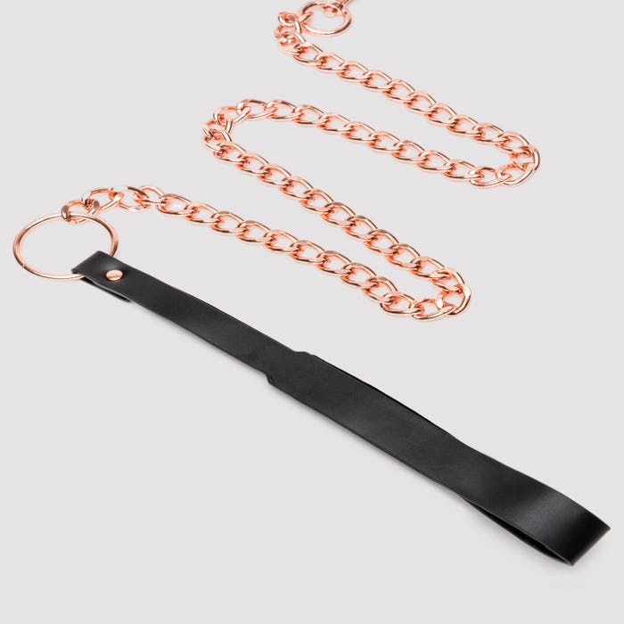 Collier et laisse similicuir Premium