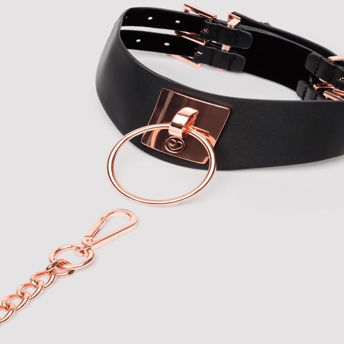Collier et laisse similicuir Premium